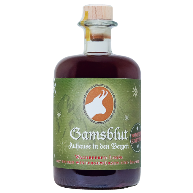 Prinz Gamsblut Waldbeeren Likör Winter Edition 0.5 l 23% vol