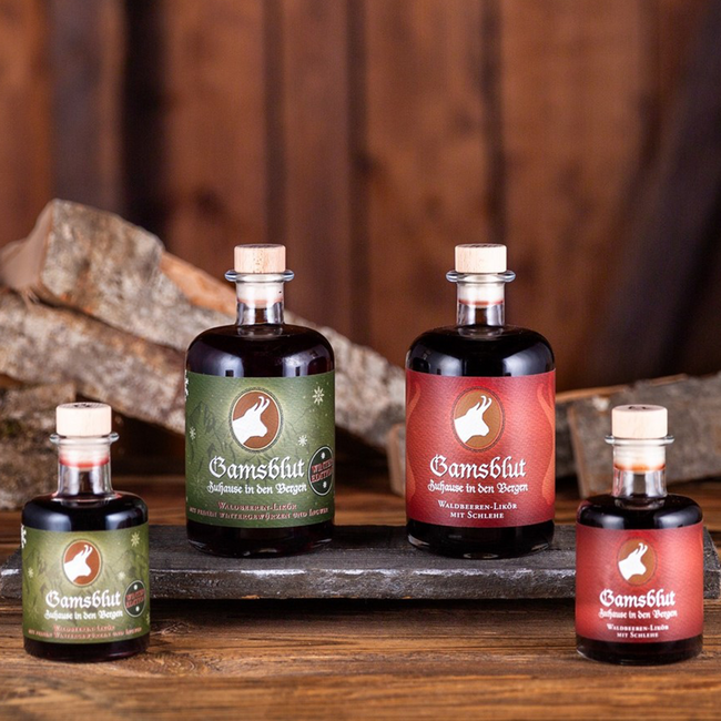 Prinz Gamsblut Waldbeeren Likör Winter Edition 0.5 l 23% vol