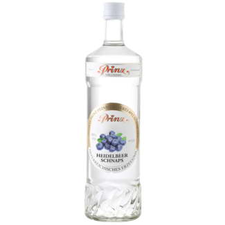 Feinbrennerei Prinz / Österreich, Vorarlberg, Hörbranz Prinz Heidelbeere Schnaps 1.0 l 40% vol Feinbrennerei Prinz / Österreich, Vorarlberg, Hörbranz Prinz Heidelbeere Schnaps 1.0 l 40% vol