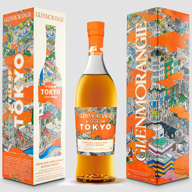 Glenmorangie A Tale of Tokyo Single Malt Whisky  Limited Edition in Box 0.7 l 46% vol