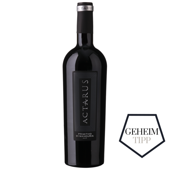 Actarus Primitivo di Manduria DOP 2023 0.75 l