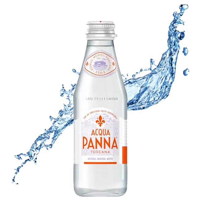 Acqua Panna Mineralwasser Glas Einweg 24 x 0,25 l