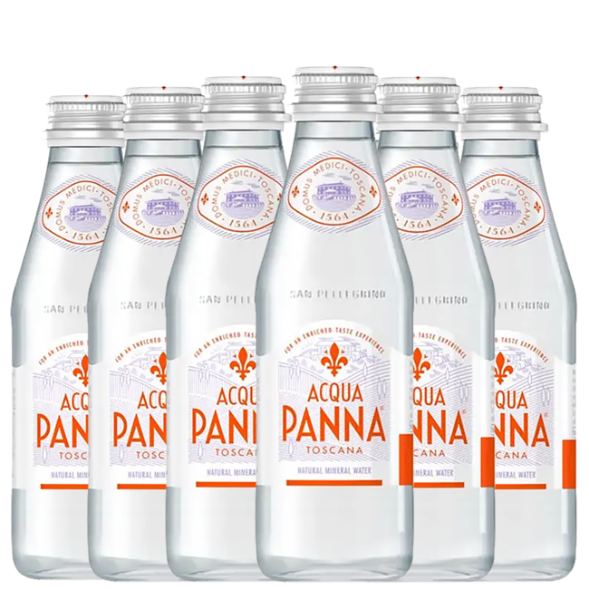 Acqua Panna Mineralwasser Glas Einweg 6 x 0.25 l