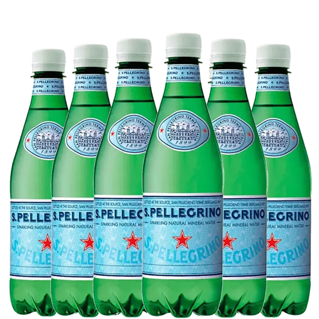 San Pellegrino Mineralwasser PET Einweg 6x 0.5 l