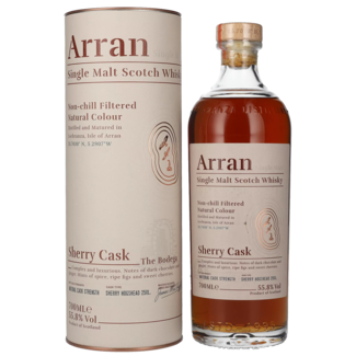 Lochranza Distillery / Schottland, Isle of Arran Arran Single Malt SHERRY CASK The Bodega 0.7 l 55.80% vol in GB