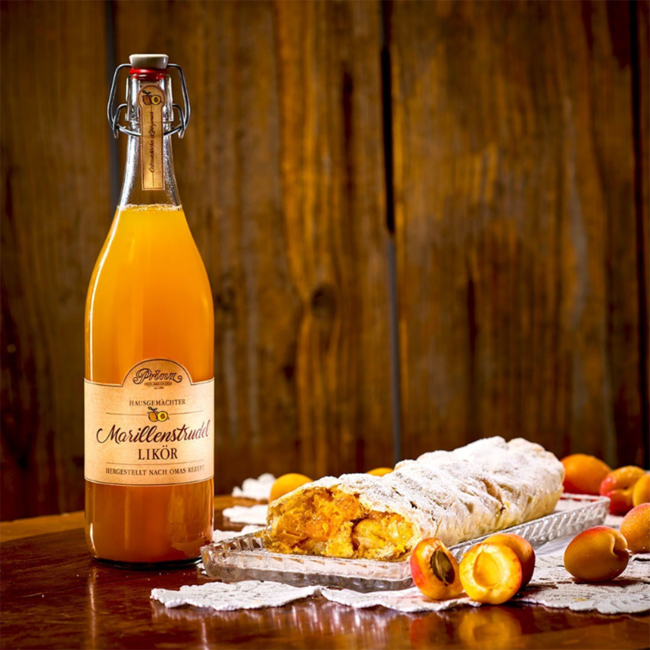 Prinz Marillenstrudel Likör 1.00 l 16 % vol