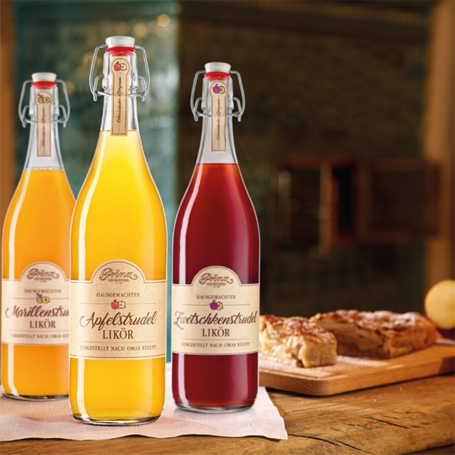 Prinz Zwetschkenstrudel Likör 1.00 l 16 % vol