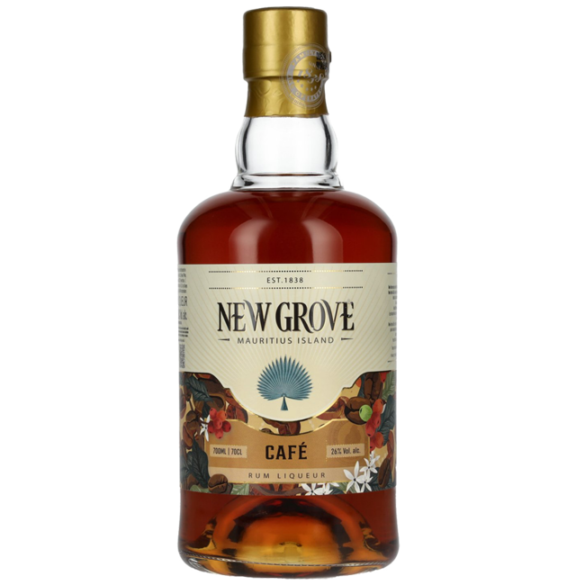 New Grove Cafe Rum Liqueur of Mauritius 0.7 l 26% vol