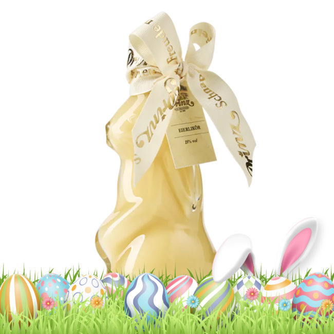 Osterhasen-Flasche Eierlikör 0.20 l 15% vol