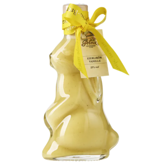 Feinbrennerei Prinz / Österreich, Vorarlberg, Hörbranz Osterhasen-Flasche Eierlikör Vanille 0.20 l 15% vol