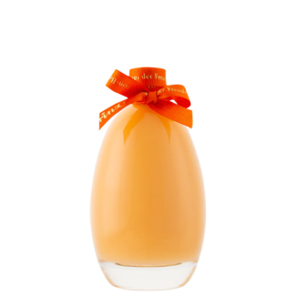 Feinbrennerei Prinz / Österreich, Vorarlberg, Hörbranz Oster-Eierflasche Eierlikör Orange 0.10 l 15% vol