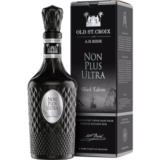 Old St. Croix - A. H. Riise / Dänemark, Dragør  Non Plus Ultra Black Edition Rum Based Spirit 0,7 l 42 % vol