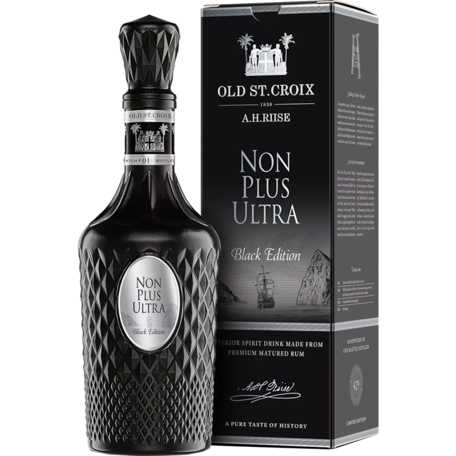 Old St. Croix - A.H. Riise Non Plus Ultra Black Edition Rum Based Spirit 0.7 l 42% vol