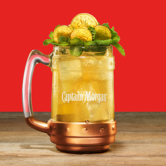 Captain Morgan Black Spiced Rum Based Spirit New 1.0 l 40% vol