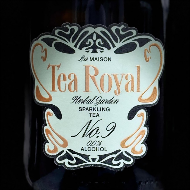 Tea Royal No.9 Herbal Garden Sparkling Tea (alkoholfrei) 0.75 l