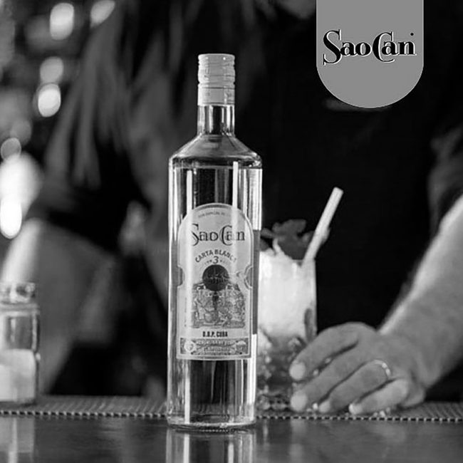 Sao Can Carta Blanca 3 Year D.O.P Cuba Rum 0.7 l 38% vol