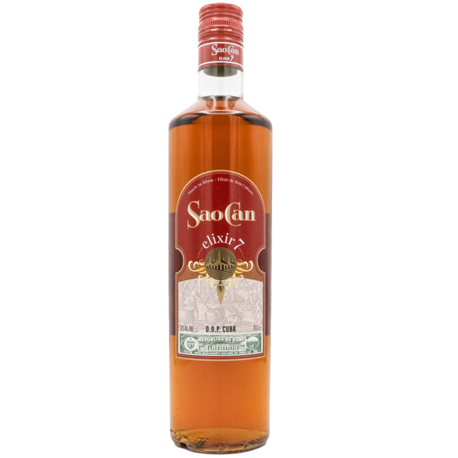 Sao Can Elixir 7 D.O.P Cuba Rum Based Spirit 0.7 l 32% vol