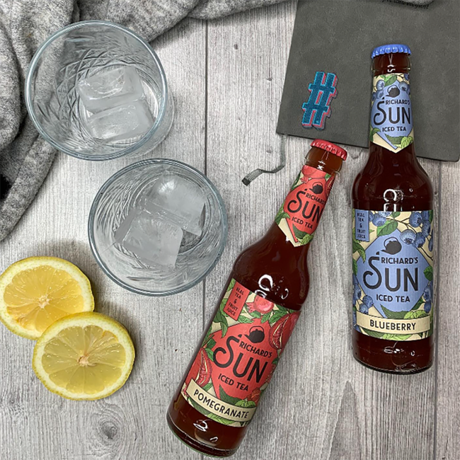 Richard's Sun Iced Tea Pomegranate 6x 0.33 l*