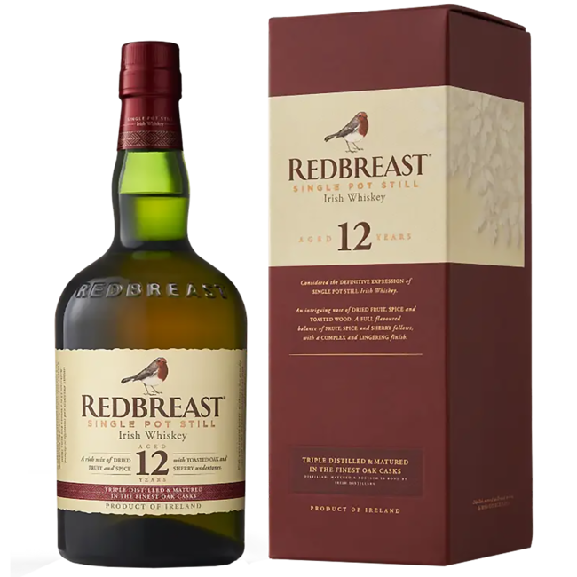 Redbreast 12 Year Old Irish Whiskey 0.7 l 40% vol