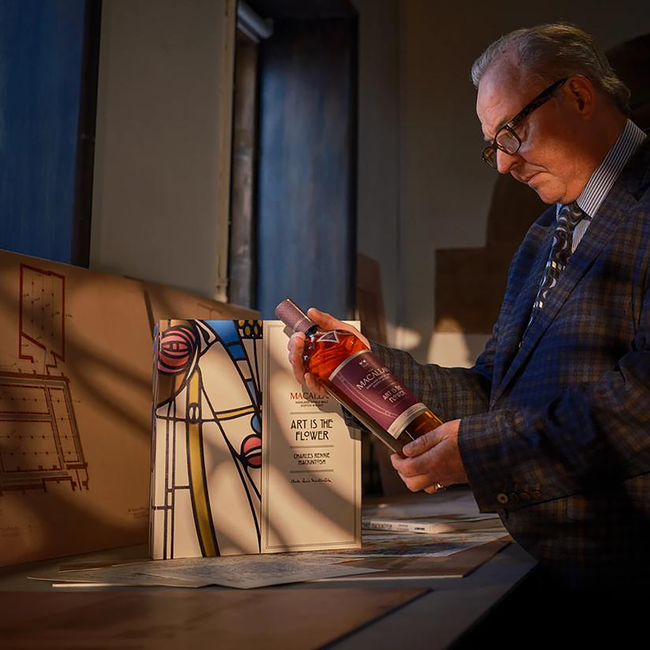 The Macallan Art is the Flower "Charles Rennie Mackintosh" Highland Single Malt Scotch Whisky 0.7 l 50.40% vol