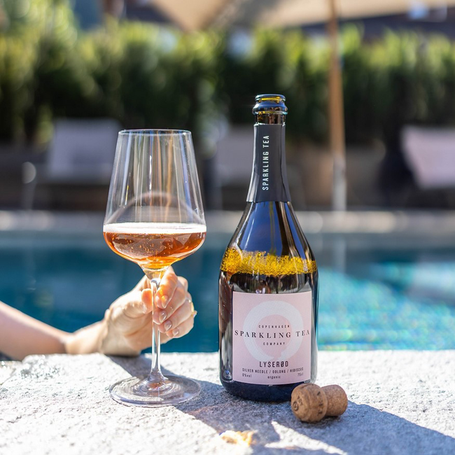 Sparkling Tea Lyserod Alkoholfrei 0.75 l