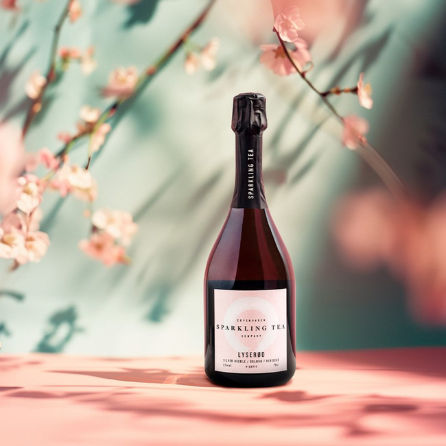 Sparkling Tea Lyserod Alkoholfrei 0.75 l