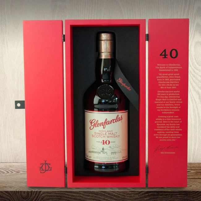 Glenfarclas Aged 40 Years Warehouse Highland Single Malt Scotch Whisky 0.7 l 43% vol