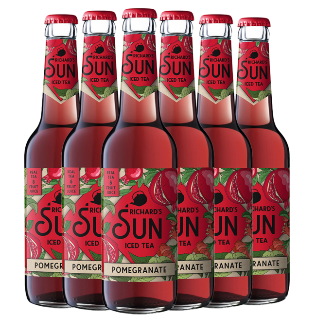 Richard's Sun Iced Tea Pomegranate 6x 0.33 l*