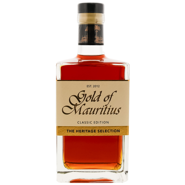 Gold of Mauritius Classic Edition "The Heritage Selection" Dark Rum 0.7 l 40% vol