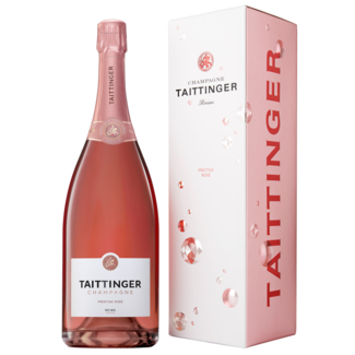 Taittinger / Champagne, Reims Champagner Prestige Rosé GB Bubbles Magnum 1.50 l 12.50 % vol