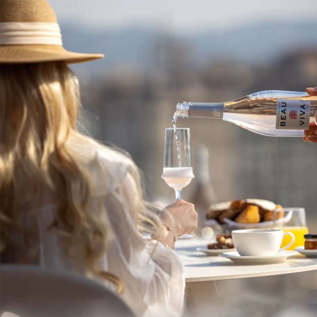 Beau Viva Sparkling Rosé (alkoholfrei) 0. 75 l