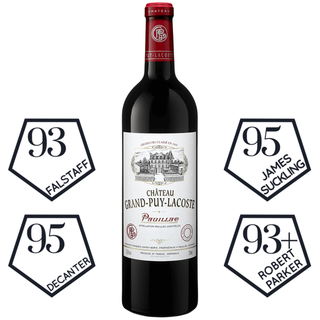 Château Grand Puy Lacoste 5eme Grand Cru Classe 2021 0.75 l
