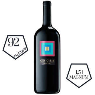 Gager / Österreich, Burgenland, Deutschkreutz Quattro (CS/ME/ZW/BF) 2022 Magnum 1.5 l