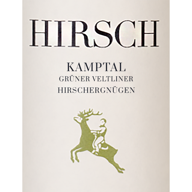 Grüner Veltliner Hirschvergnügen DAC BIO 2024 0.75 l