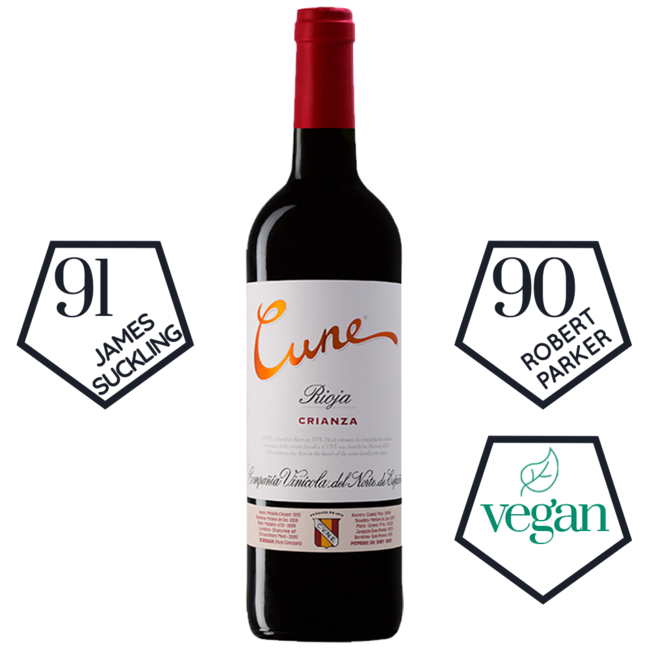 Cune Crianza Rioja DOCA 2021 0.75l