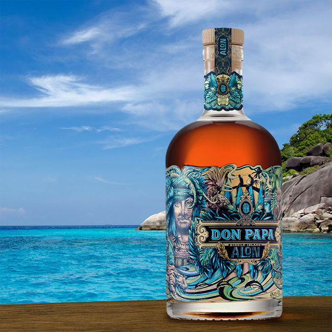 Don Papa ALON Single Island Limited Edition Rum Based Spirit 0.7 l 40% vol