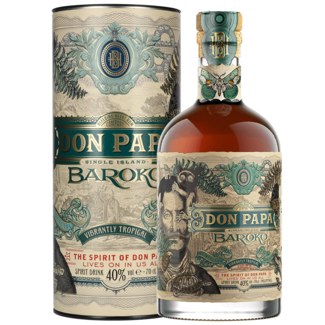 Don Papa Rum  / Philippinen, Insel Negro Don Papa Single Island Baroko Vibrantly Tropical Edition Rum Based Spirit 0.7 l 40% vol
