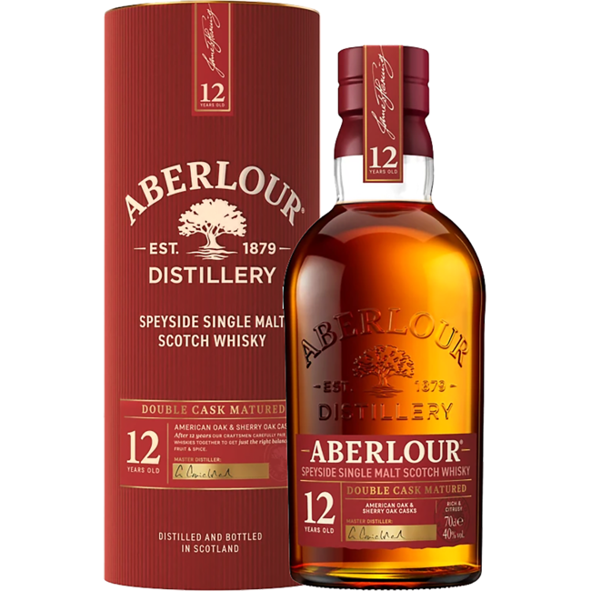Aberlour 12 Years Old Double Cask Matured Speyside Single Malt Scotch Whisky 0.7 l 40% vol