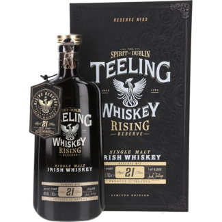 Teeling Distillery / Irland, Dublin Teeling Rising Reserve No. 3 21 YO Ruby Port Single Malt Irish Whiskey 0,7 l 46 % vol