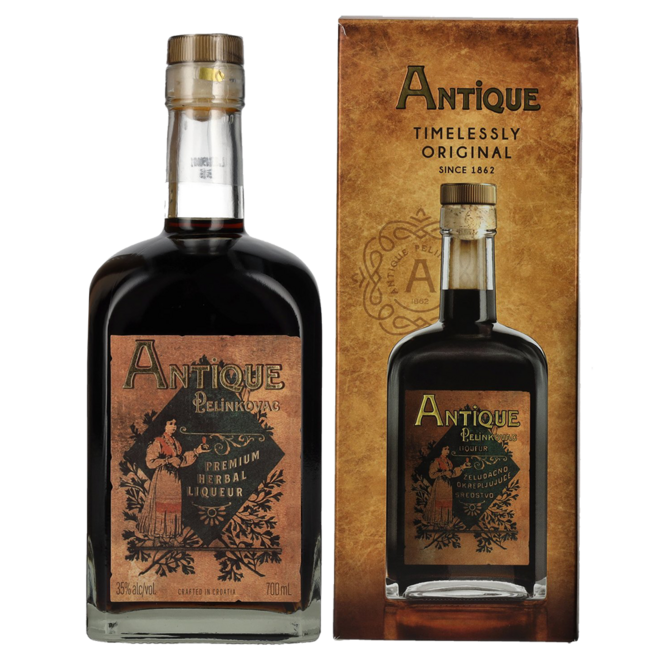 Badel Antique Pelinkovac Kräuterlikör mit GB 0.7 l 35% vol