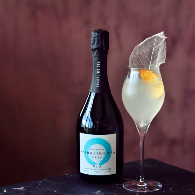 Sparkling Tea BLÅ Alkoholfrei Halbflasche 0,375 l