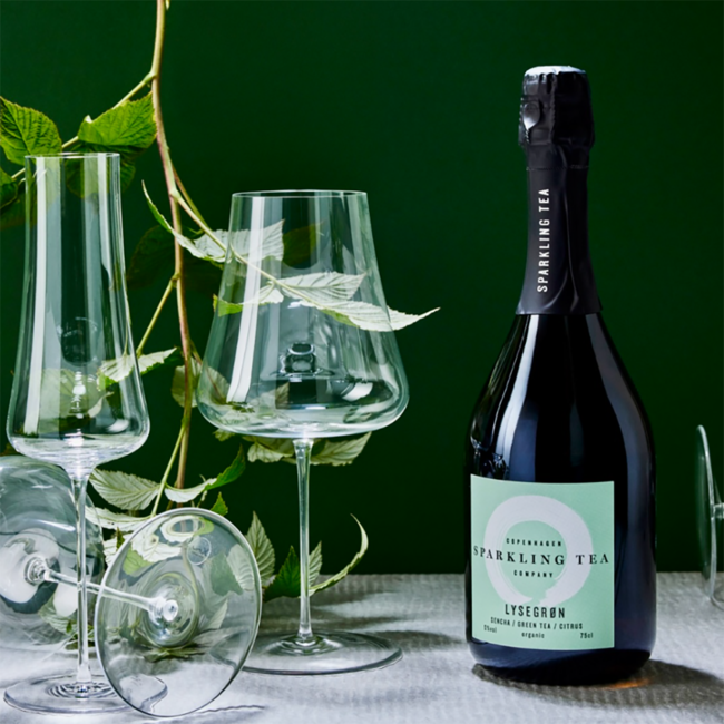 Sparkling Tea Copenhagen  / Dänemark, Kopenhagen Sparkling Tea Lysegrøn Alkoholfrei 0.375 l