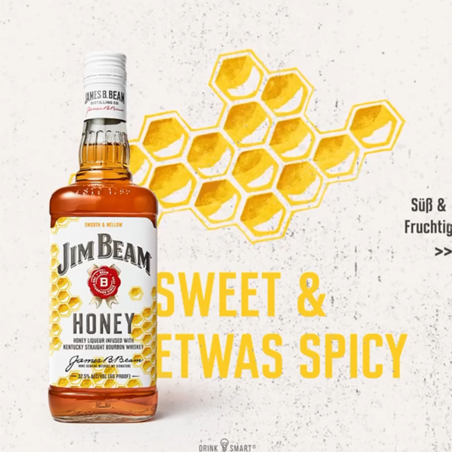 Jim Beam Honey Whisky 0.7 l 32.50% vol