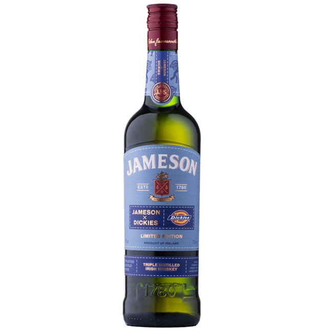 Jameson x Dickies Limited Edition Triple Distilled Irish Whiskey 0.7 l 40% vol