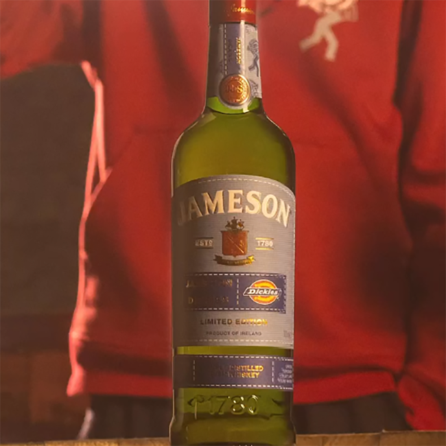 Jameson x Dickies Limited Edition Triple Distilled Irish Whiskey 0.7 l 40% vol