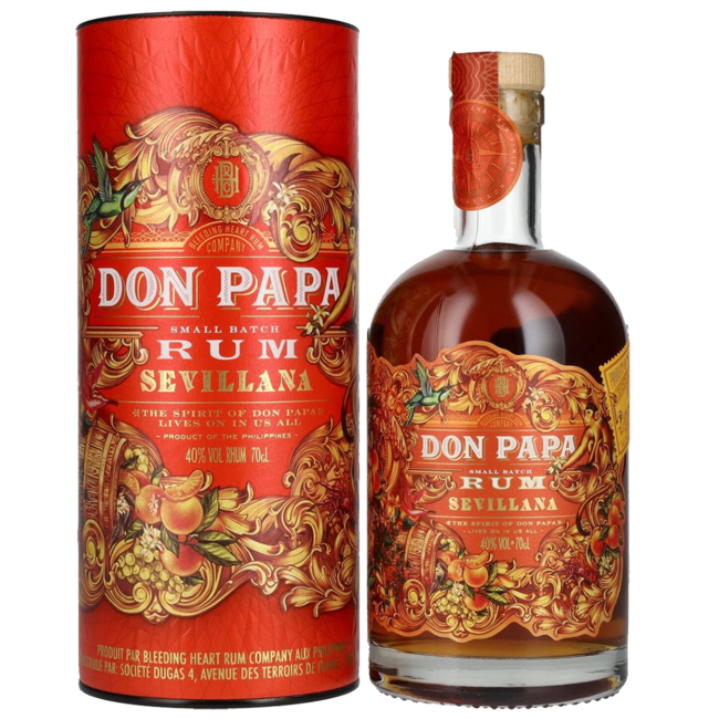 Don Papa Sevillana Cask Small Batch Rum 0.7 l 40% vol