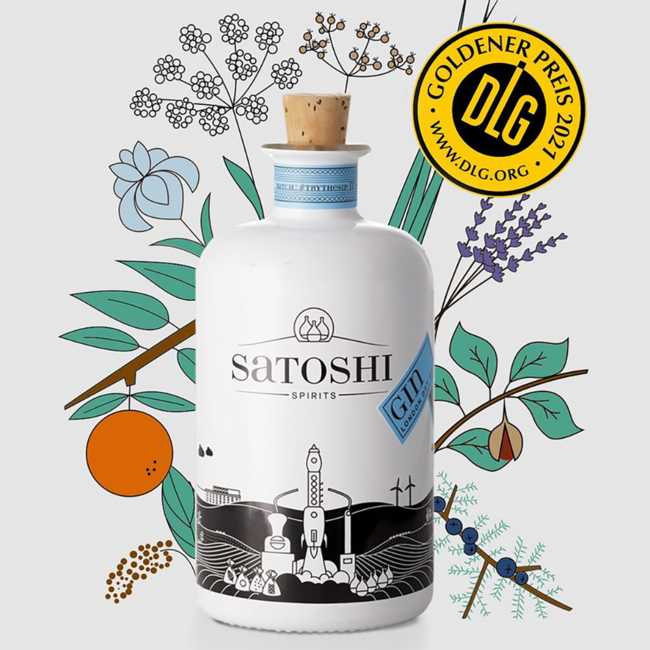 Satoshi London Dry Gin 0.5 l 44%  vol