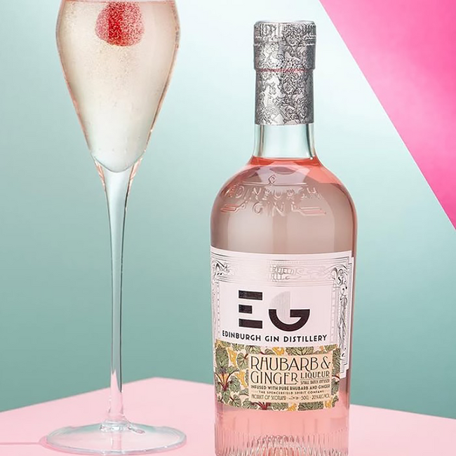Edinburgh Rhubarb & Ginger Liquer 0.5 l 20% vol