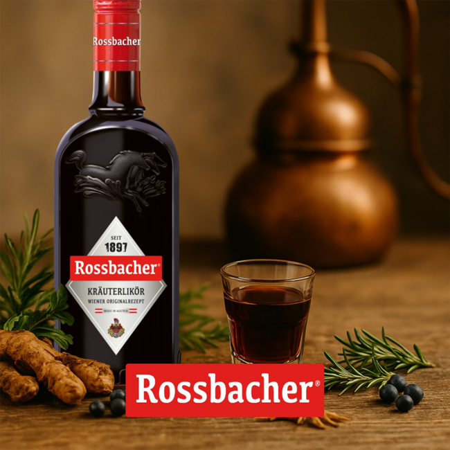 Rossbacher Kräuterlikör 0.7 l 32% vol