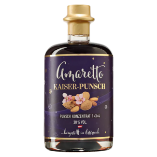 Feinbrennerei Prinz / Österreich, Vorarlberg, Hörbranz Prinz Amaretto Kaiser Punsch 0.5 l 30% vol Feinbrennerei Prinz / Österreich, Vorarlberg, Hörbranz Prinz Amaretto Kaiser Punsch 0.5 l 30% vol